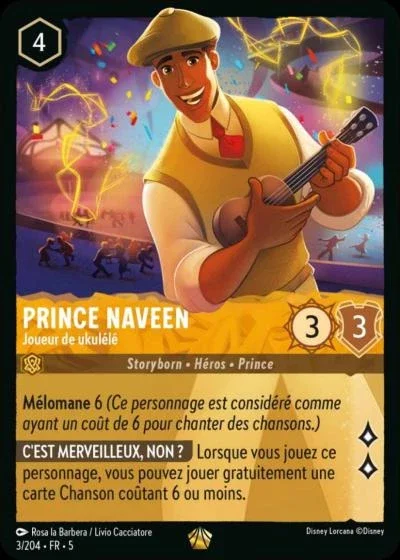 Prince Naveen Joueur De Ukulele