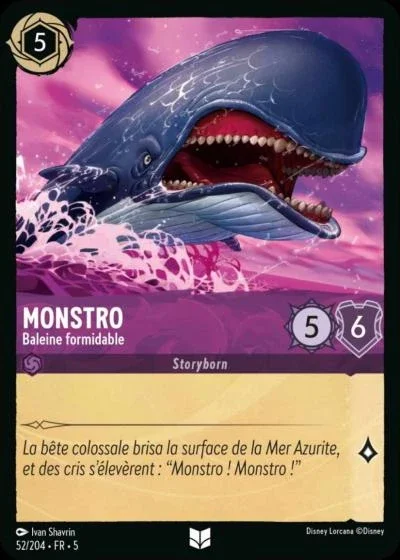 Monstro Baleine Formidable