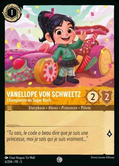 Vanellope Von Schweetz Championne De Sugar Rush