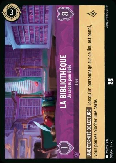 La Bibiliotheque Un Cadeau Pour Belle
