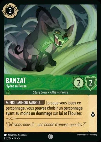Banzai Hyene Railleuse