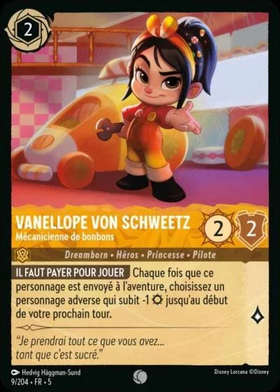 Vaneloppe Von Scweetz Mecanicienne De Bonbons