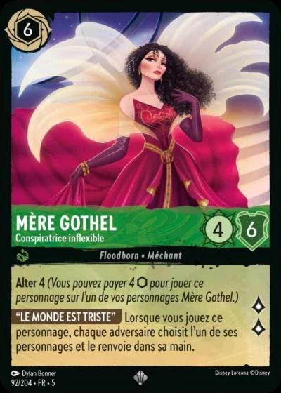 Mere Gothel Conspiratrice Inflexible
