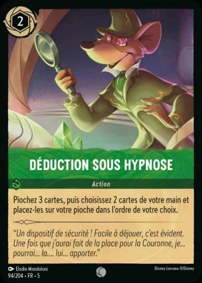 Deduction Sous Hypnose