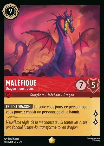 Malefique Dragon Monstrueux