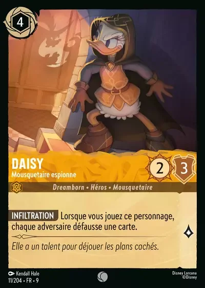 Daisy Mousquetaire Espionne
