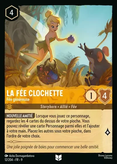 La Fee Clochette Fee Genereuse