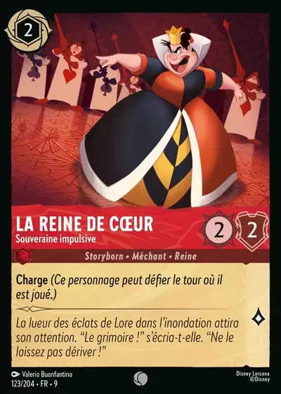 La Reine De Coeur Souveraine Impulsive