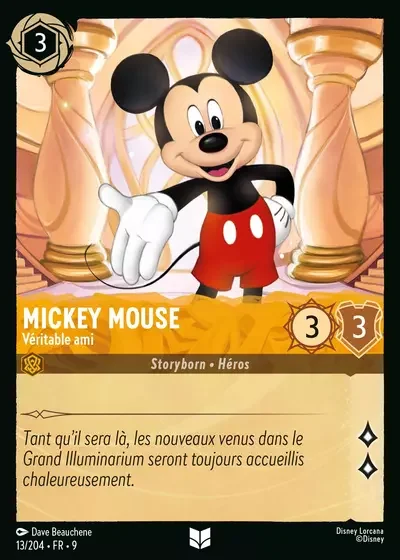 Mickey Mouse Veritable Ami