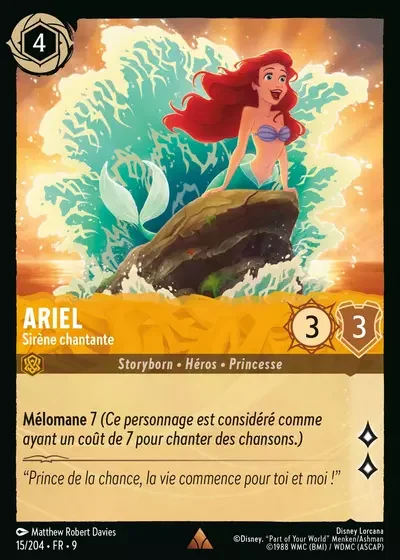 Ariel Sirene Chantante