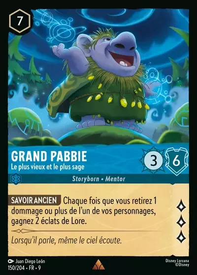 Grand Pabbie Le Plus Vieux Et Le Plus Sage