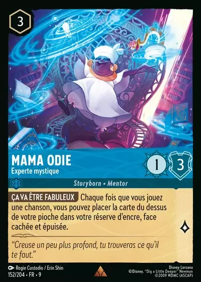 Mama Odie Experte Mystique
