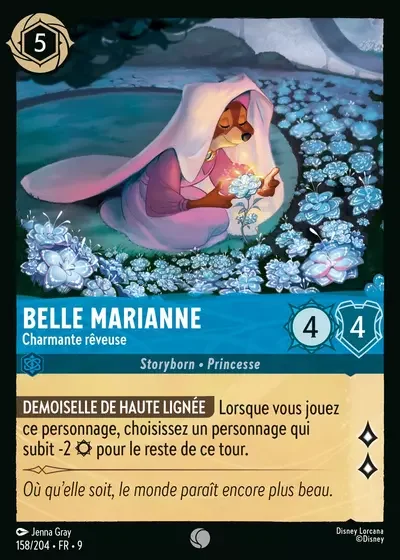 Belle Marianne Charmante Reveuse