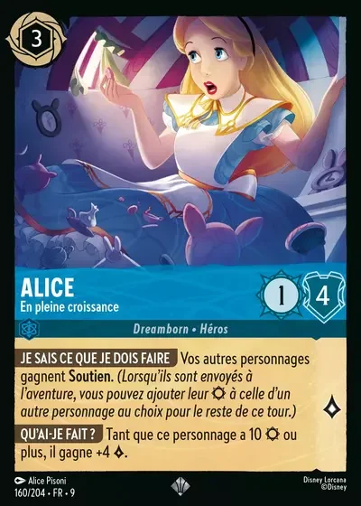 Alice En Pleine Croissance