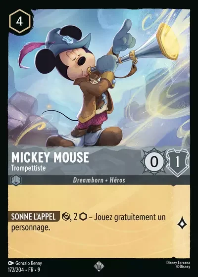 Mickey Mouse Trompettiste