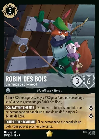 Robin Des Bois Champion De Sherwood