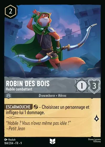 Robin Des Bois Habile Combattant