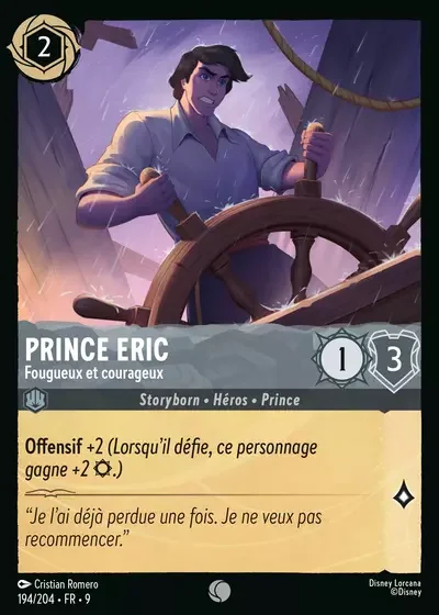 Prince Eric Fougueux Et Courageux