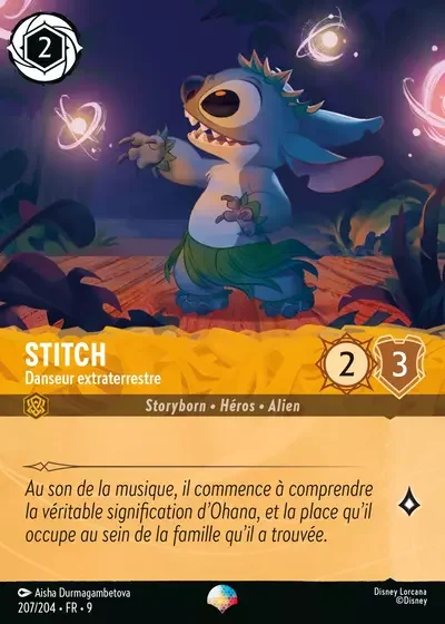 Stitch Danseur Extraterrestre
