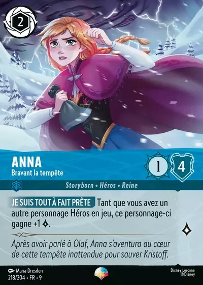 Anna Bravant La Tempete