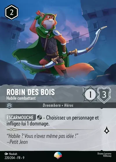 Robin Des Bois Habile Combattant