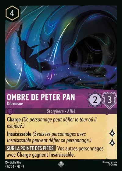 Ombre De Peter Pan Decousue
