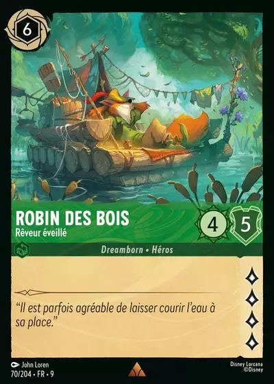 Robin Des Bois Reveur Eveille