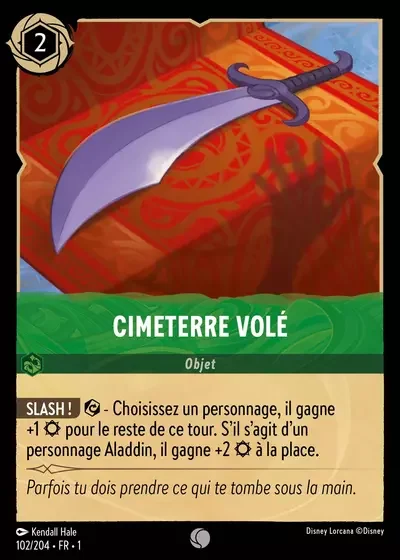 Cimeterre Vole