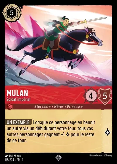 Mulan Soldat Imperial