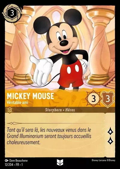 Mickey Mouse Veritable Ami