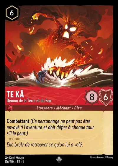 Te Ka Demon De La Terre Et Du Feu
