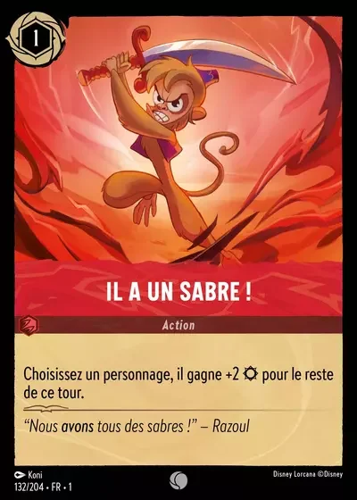Il A Un Sabre