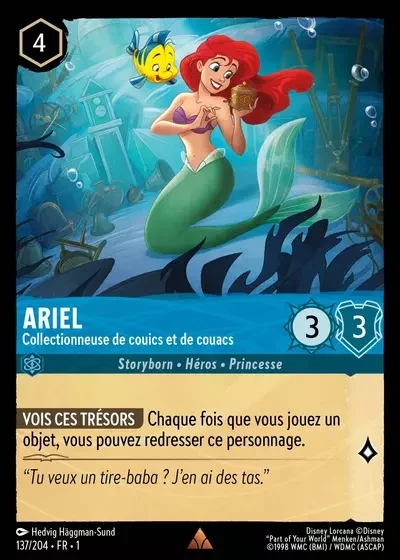 Ariel Collectionneuse De Couics Et De Couacs