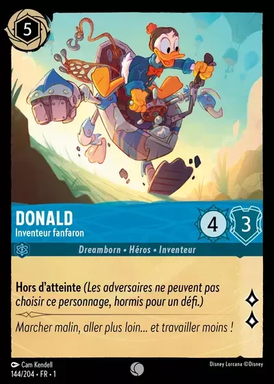 Donald Inventeur Fanfaron