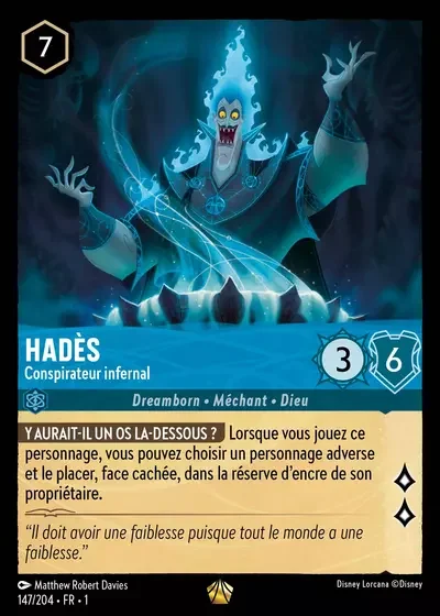 Hades Conspirateur Infernal