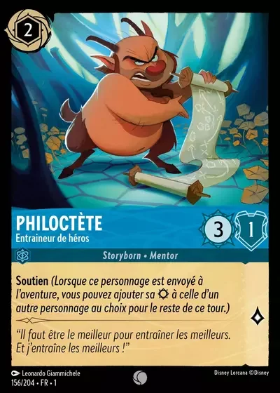 Philoctete Entraineur De Heros