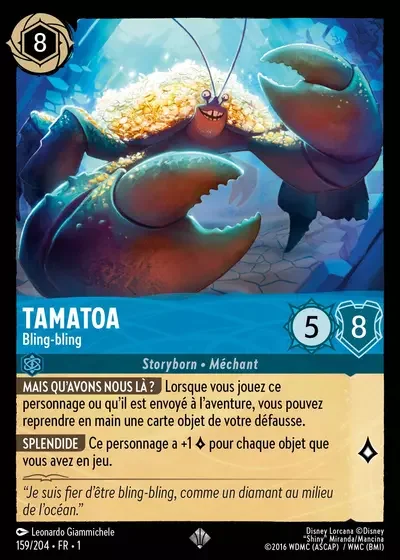 Tamatoa Bling Bling