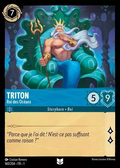 Triton Roi Des Oceans