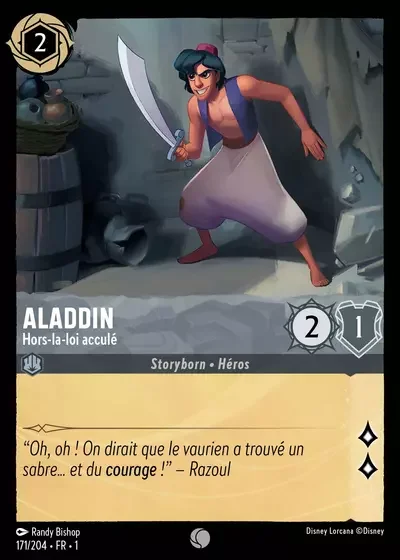 Aladdin Hors La Loi Accule