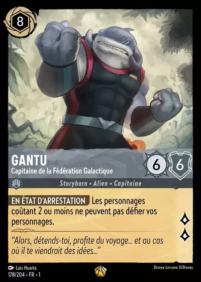 Gantu Capitaine De La Federation Galactique