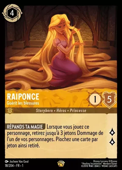 Raiponce Guerit Les Blessures