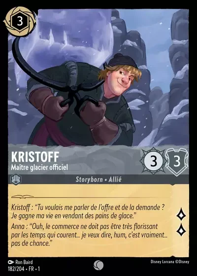 Kristoff Maitre Glacier Officiel