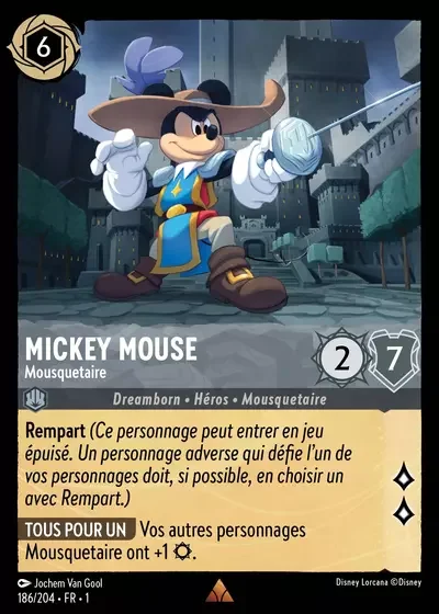Mickey Mouse Mousquetaire