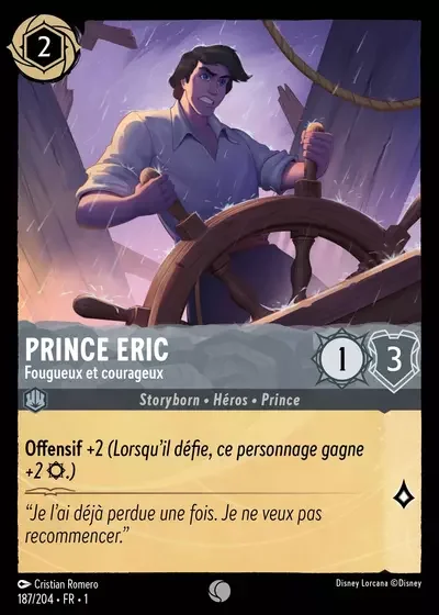 Prince Eric Fougueux Et Courageux