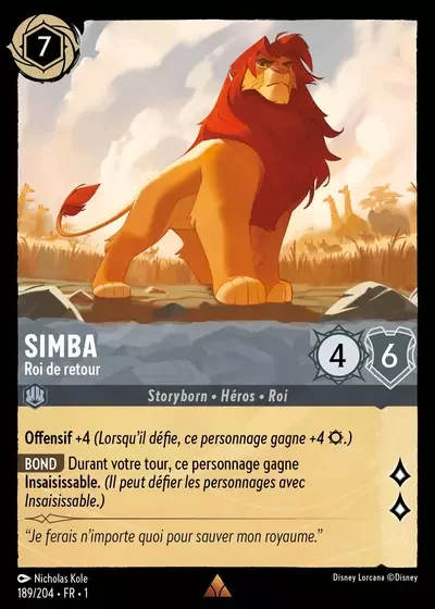 Simba Roi De Retour