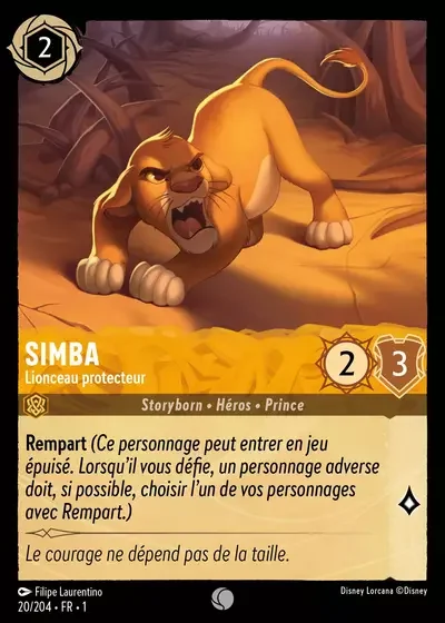 Simba Lionceau Protecteur