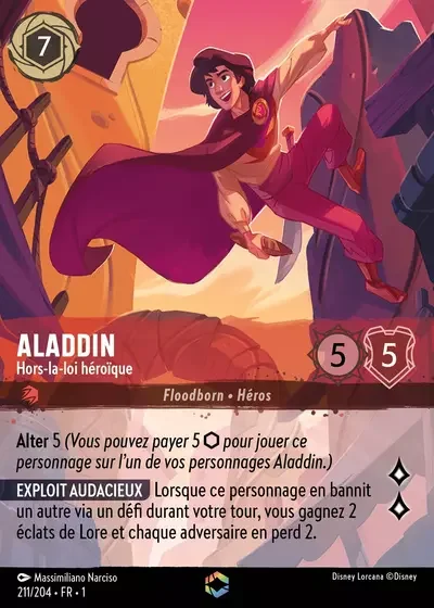Aladdin Hors La Loi Heroique