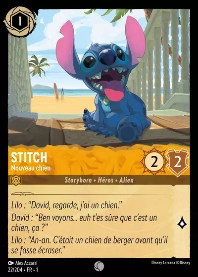 Stitch Nouveau Chien
