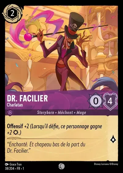Docteur Facilier Charlatan