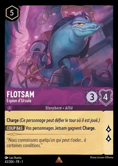 Flotsam Espion D Ursula